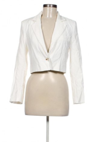Γυναικείο σακάκι Stradivarius, Μέγεθος S, Χρώμα Λευκό, Τιμή 29,99 €