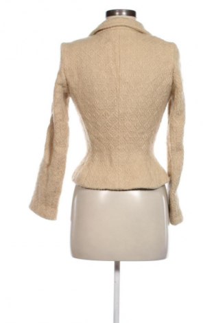 Дамско сако Zara, Размер S, Цвят Бежов, Цена 40,99 лв.