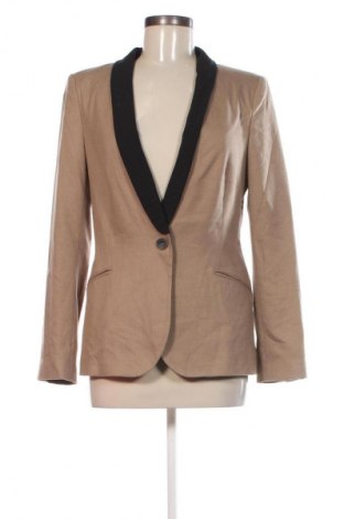 Damski żakiet Zara, Rozmiar L, Kolor Beżowy, Cena 92,99 zł