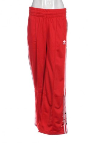 Дамско спортно долнище Adidas Originals, Размер M, Цвят Червен, Цена 93,84 лв.