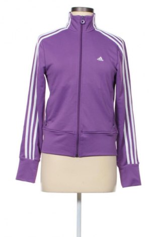 Γυναικεία αθλητική ζακέτα Adidas, Μέγεθος M, Χρώμα Βιολετί, Τιμή 22,99 €