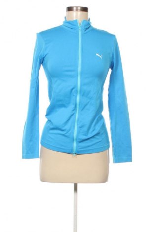 Дамско спортно горнище PUMA, Размер S, Цвят Син, Цена 42,99 лв.