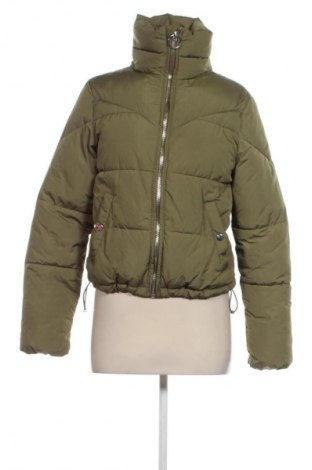 Kurtka damska Bershka, Rozmiar XS, Kolor Zielony, Cena 97,99 zł