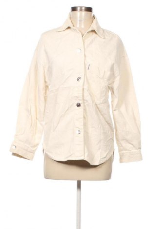 Kurtka damska Bershka, Rozmiar XS, Kolor ecru, Cena 77,99 zł