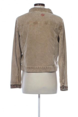 Damenjacke Desigual, Größe L, Farbe Beige, Preis 45,52 €