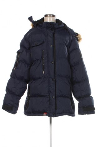 Дамско яке Geographical Norway, Размер XL, Цвят Син, Цена 162,99 лв.