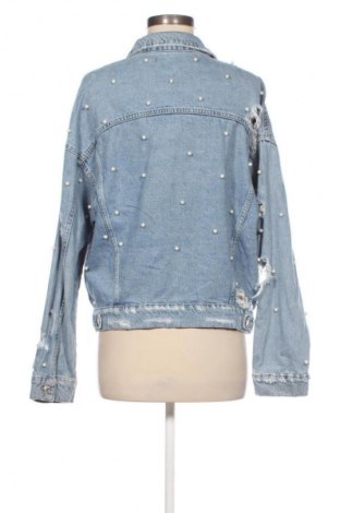 Γυναικείο μπουφάν Pull&Bear, Μέγεθος M, Χρώμα Μπλέ, Τιμή 19,96 €