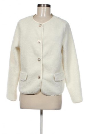 Geacă de femei SHEIN, Mărime M, Culoare Ecru, Preț 62,99 Lei