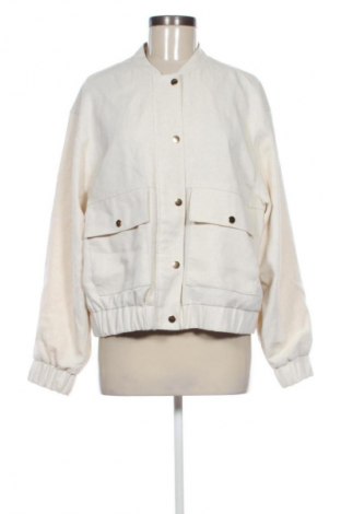 Γυναικείο μπουφάν Sinsay, Μέγεθος XL, Χρώμα Εκρού, Τιμή 24,55 €