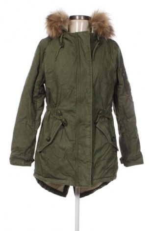 Γυναικείο μπουφάν Superdry, Μέγεθος S, Χρώμα Πράσινο, Τιμή 59,99 €