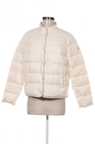 Γυναικείο μπουφάν Tommy Hilfiger, Μέγεθος M, Χρώμα Εκρού, Τιμή 107,99 €