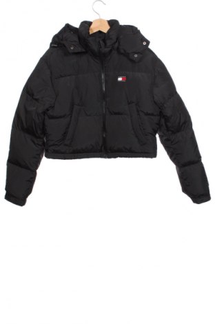 Damenjacke Tommy Jeans, Größe XS, Farbe Schwarz, Preis 157,99 €
