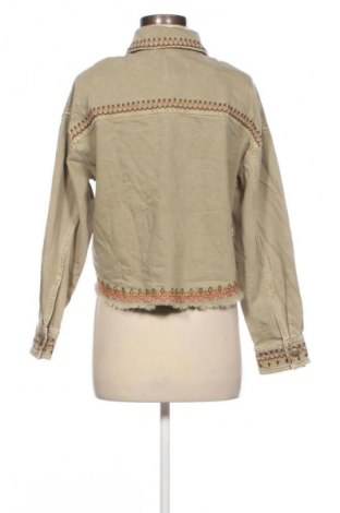 Kurtka damska Zara, Rozmiar XS, Kolor Zielony, Cena 98,99 zł