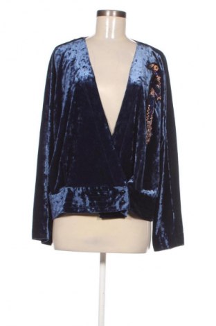 Дамско яке Zara, Размер M, Цвят Син, Цена 48,00 лв.