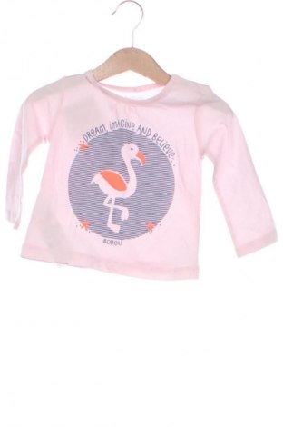 Dziecięca bluzka Boboli, Rozmiar 9-12m/ 74-80 cm, Kolor Różowy, Cena 36,98 zł