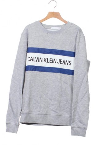 Gyerek blúz Calvin Klein Jeans, Méret 15-18y / 170-176 cm, Szín Szürke, Ár 6 989 Ft