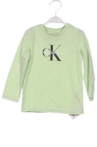 Dětská halenka  Calvin Klein Jeans, Velikost 18-24m/ 86-98 cm, Barva Zelená, Cena  759,00 Kč