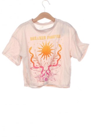 Dziecięca bluzka H&M, Rozmiar 8-9y/ 134-140 cm, Kolor ecru, Cena 27,59 zł