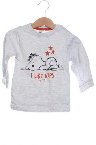 Kinder Shirt Peanuts, Größe 9-12m/ 74-80 cm, Farbe Grau, Preis 6,99 €
