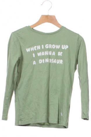 Dziecięca bluzka Sinsay, Rozmiar 6-7y/ 122-128 cm, Kolor Zielony, Cena 26,21 zł