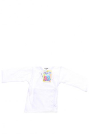 Dziecięca bluzka Unbranded, Rozmiar 2-3m/ 56-62 cm, Kolor Biały, Cena 24,99 zł