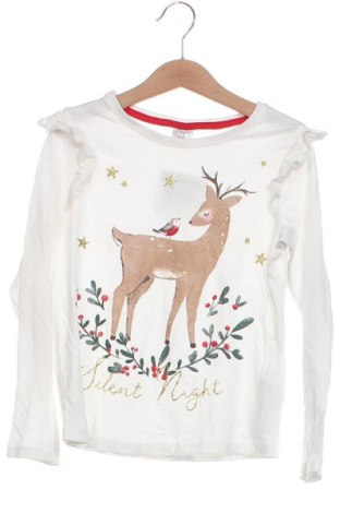 Kinder Shirt Unbranded, Größe 7-8y/ 128-134 cm, Farbe Weiß, Preis 10,69 €