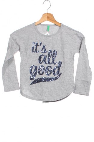 Dětská halenka  United Colors Of Benetton, Velikost 6-7y/ 122-128 cm, Barva Šedá, Cena  380,00 Kč