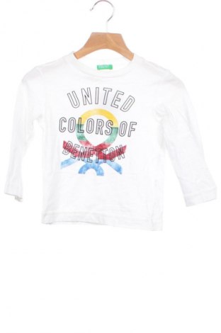 Dětská halenka  United Colors Of Benetton, Velikost 18-24m/ 86-98 cm, Barva Bílá, Cena  259,00 Kč