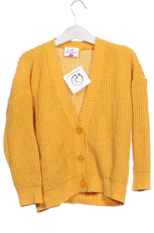 Dziecięcy kardigan Topolino, Rozmiar 4-5y/ 110-116 cm, Kolor Żółty, Cena 36,99 zł