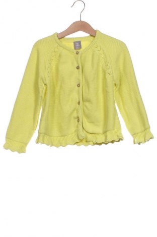 Kinder Strickjacke Unbranded, Größe 3-4y/ 104-110 cm, Farbe Gelb, Preis 8,20 €