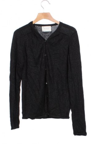 Dziecięcy kardigan Zara Knitwear, Rozmiar 13-14y/ 164-168 cm, Kolor Czarny, Cena 34,99 zł