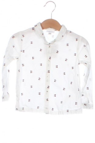 Детска риза Fagottino By Oviesse, Размер 18-24m/ 86-98 см, Цвят Бял, Цена 8,99 лв.