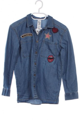 Dětská košile  Here+There, Velikost 10-11y/ 146-152 cm, Barva Modrá, Cena  152,00 Kč