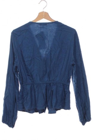 Kinderhemd Mango, Größe 15-18y/ 170-176 cm, Farbe Blau, Preis 12,28 €