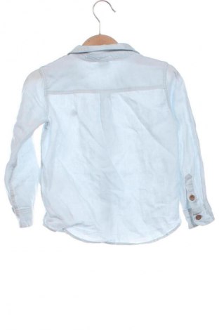 Kinderhemd Petit Bateau, Größe 3-4y/ 104-110 cm, Farbe Blau, Preis 11,99 €