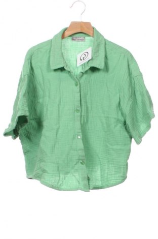 Dziecięca koszula Unbranded, Rozmiar 12-13y/ 158-164 cm, Kolor Zielony, Cena 26,21 zł
