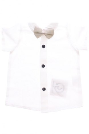 Kinderhemd Unbranded, Größe 2-3m/ 56-62 cm, Farbe Weiß, Preis 5,99 €