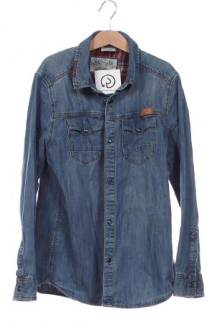 Dětská košile  Zara, Velikost 10-11y/ 146-152 cm, Barva Modrá, Cena  139,00 Kč