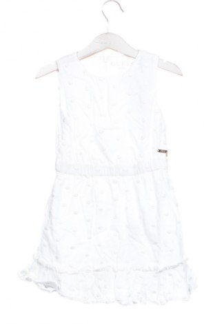 Dziecięca sukienka Guess, Rozmiar 4-5y/ 110-116 cm, Kolor Biały, Cena 200,99 zł