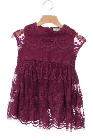 Dziecięca sukienka Next, Rozmiar 18-24m/ 86-98 cm, Kolor Fioletowy, Cena 43,34 zł