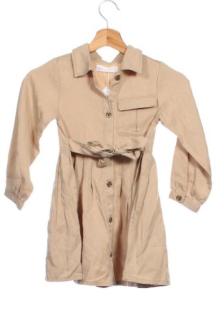 Kinderkleid Zara, Größe 4-5y/ 110-116 cm, Farbe Beige, Preis € 19,99