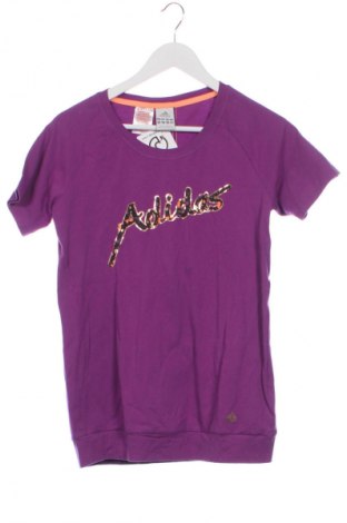 Dziecięcy T-shirt Adidas, Rozmiar 15-18y/ 170-176 cm, Kolor Fioletowy, Cena 128,76 zł