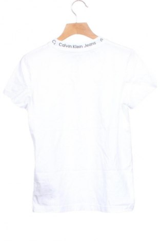 Kinder T-Shirt Calvin Klein, Größe 10-11y/ 146-152 cm, Farbe Weiß, Preis 24,99 €