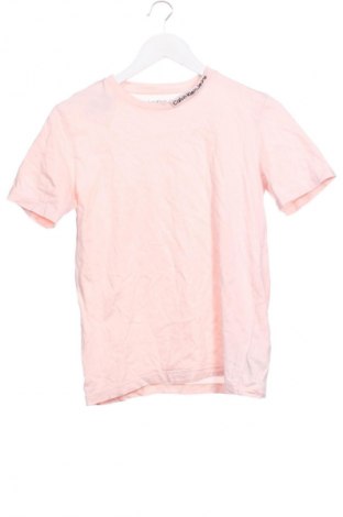 Dziecięcy T-shirt Calvin Klein Jeans, Rozmiar 13-14y/ 164-168 cm, Kolor Różowy, Cena 99,99 zł