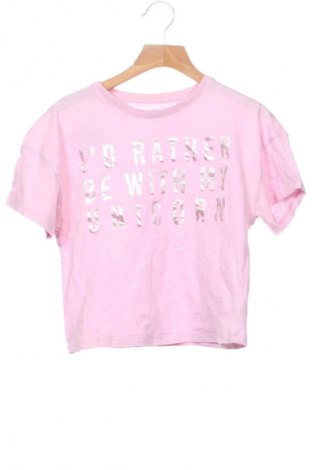 Dziecięcy T-shirt F&F, Rozmiar 8-9y/ 134-140 cm, Kolor Różowy, Cena 21,99 zł