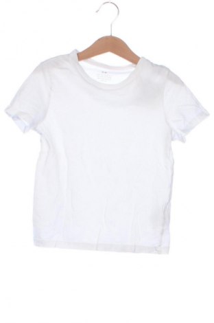 Dziecięcy T-shirt H&M, Rozmiar 4-5y/ 110-116 cm, Kolor Biały, Cena 27,59 zł
