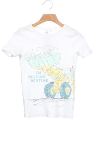 Dětské tričko  H&M, Velikost 6-7y/ 122-128 cm, Barva Bílá, Cena  139,00 Kč