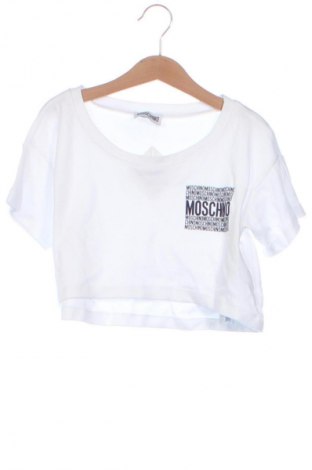Dziecięcy T-shirt Moschino, Rozmiar 4-5y/ 110-116 cm, Kolor Biały, Cena 604,99 zł