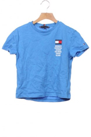 Dziecięcy T-shirt Tommy Hilfiger, Rozmiar 6-7y/ 122-128 cm, Kolor Niebieski, Cena 53,99 zł