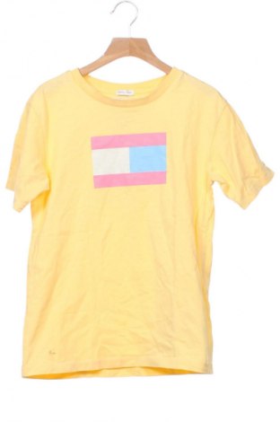 Детска тениска Tommy Hilfiger, Размер 11-12y/ 152-158 см, Цвят Жълт, Цена 20,99 лв.